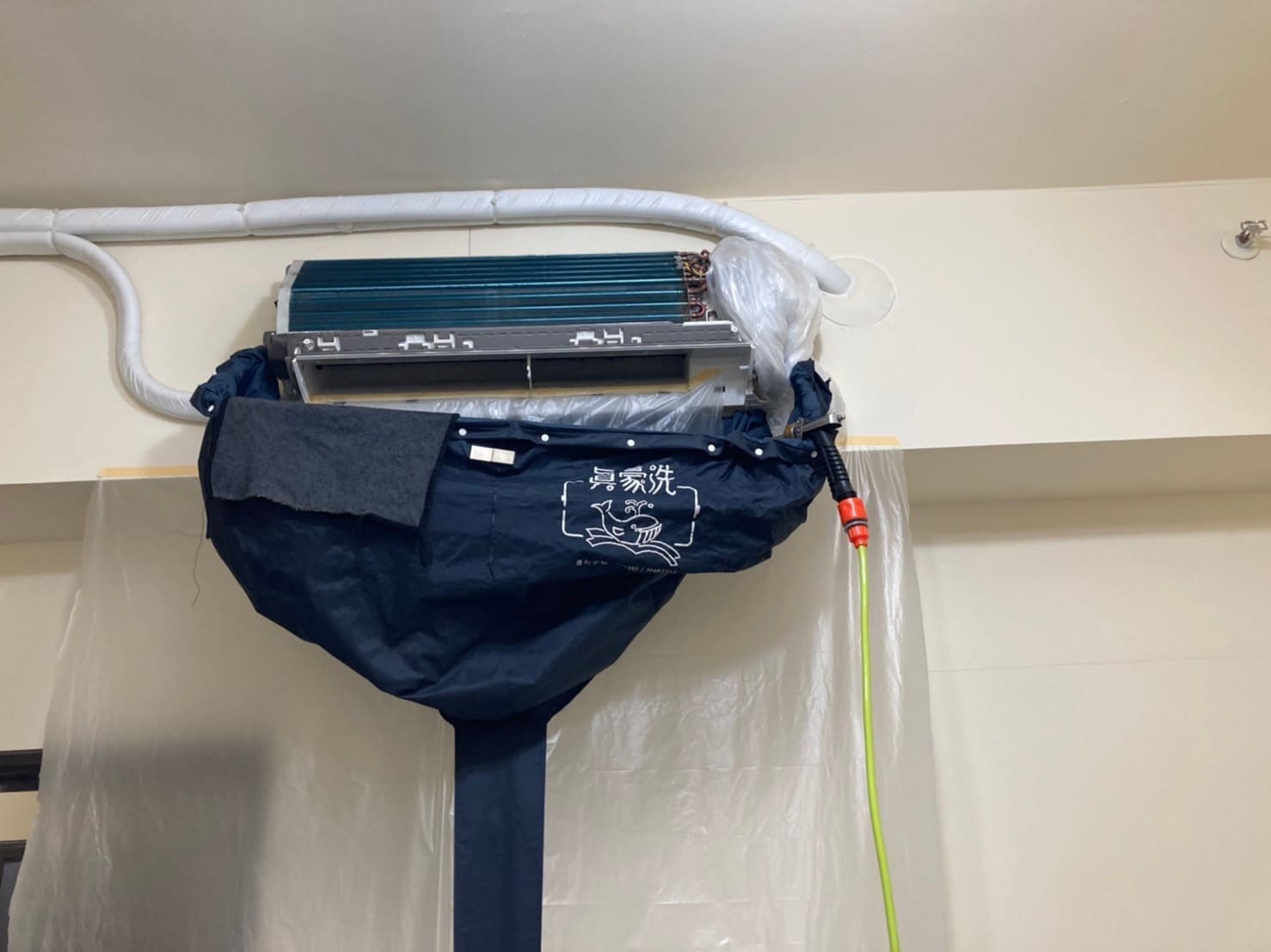 冷氣清洗周圍環境維護