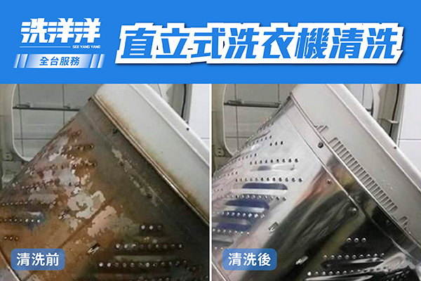 直立式洗衣機清洗
