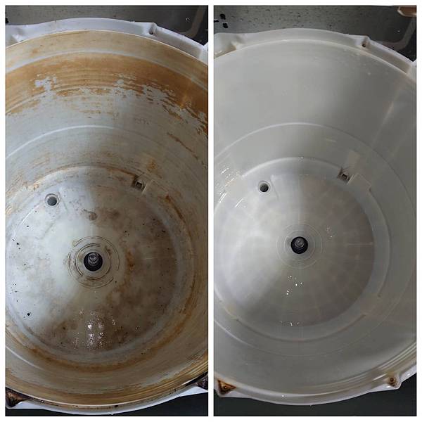 洗衣機清洗、洗衣機推薦洗洋洋，洗衣機清潔外桶是不是差很多呢？