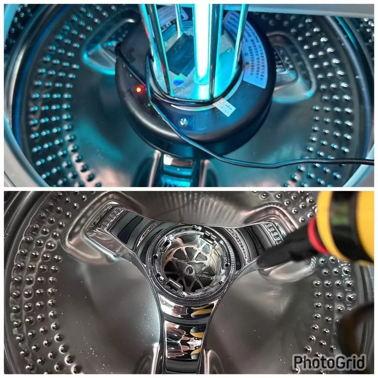 換成專業清潔師傅就完全不同了，他們用的可是專業認證的清潔劑和高效能工具，這可是普通家庭不會會有的專業工具，像高壓水槍、蒸汽清洗器，甚至是紫外線消毒設備，都是用來對付頑固污垢和細菌的利器